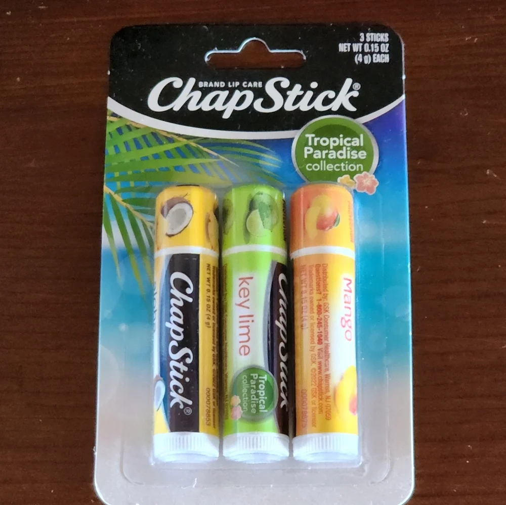 CHAPSTICK Trio Tropical Paradise Lip Balm